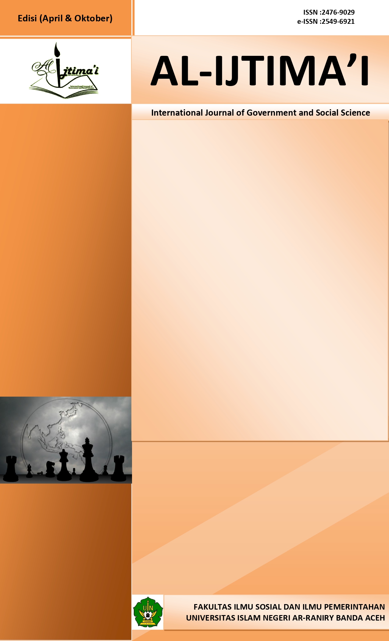 View Vol. 10 No. 1 (2024): Al-Ijtima`i: International Journal of Government and Social Science