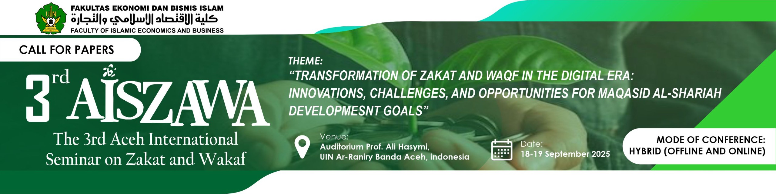 					View Vol. 2 No. 1 (2025): Proceedings of 3rd Aceh International Seminar on Zakat and Waqf
				