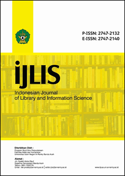 					View Vol. 6 No. 1 (2025): Indonesian Journal of Library and Information Science
				
