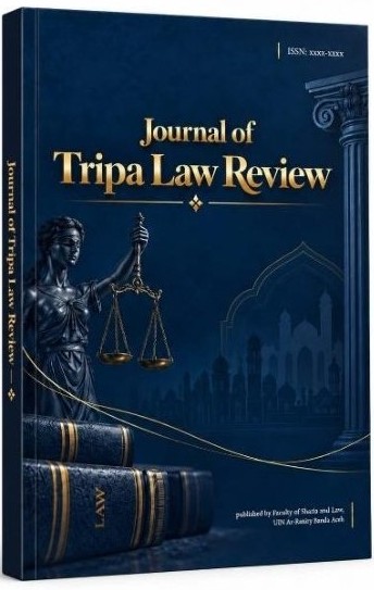 					View Vol. 1 No. 2 (2025): Journal of Tripa Law Review
				